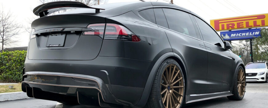 Tesla Model X karbonfiber body kit