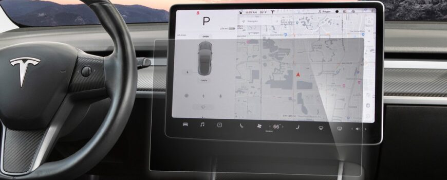 Temperert glass skjermbeskytter til din Tesla